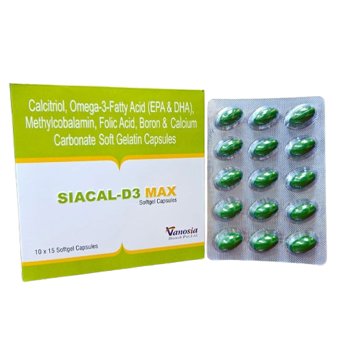 SIACAL-D3 MAX SOFTGEL CAPSULES